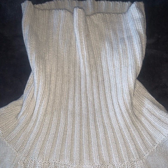 Women’s Cream Pullover Turtleneck Sweater - Picture 2 of 4